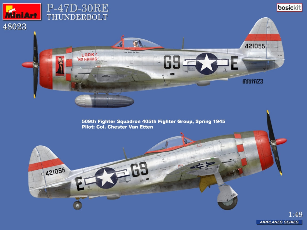 MiniArt 48023 P-47D-30RE THUNDERBOLT. KIT DE BASE 1/48 – image 2