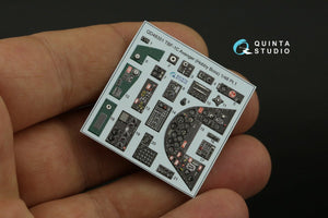 Quinta Studio QD48351 TBF-1C 3D-Printed &amp;amp; coloured Interior on decal paper (Hobby Boss) 1/48 – immagine 3