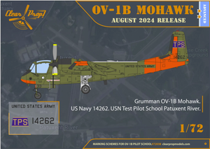 Clear Prop! CP72038 OV-1B Mohawk &amp;quot;Pilot School&amp;quot; ADVANCED KIT 1/72 – zdjęcie 6
