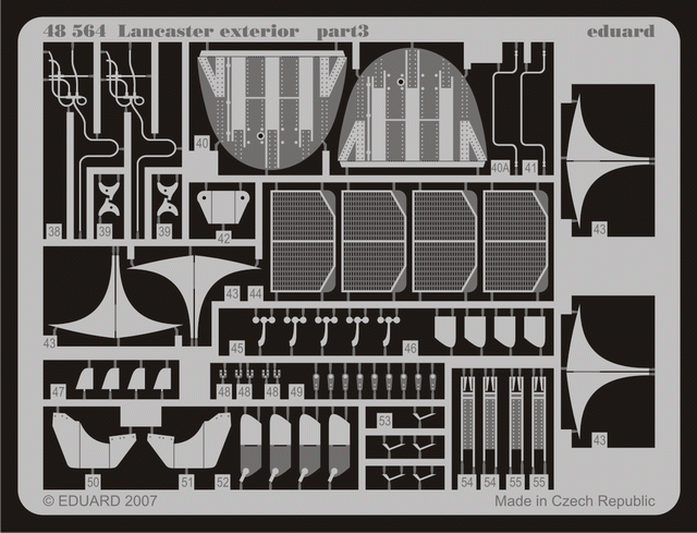 Eduard 48564 Lancaster exterior 1/48 (TAMIYA) – Bild 3