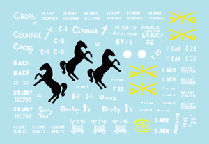 Star Decals 35-933 11th Cavalry in Vietnam and Cambodia 1 1/35 – image 2