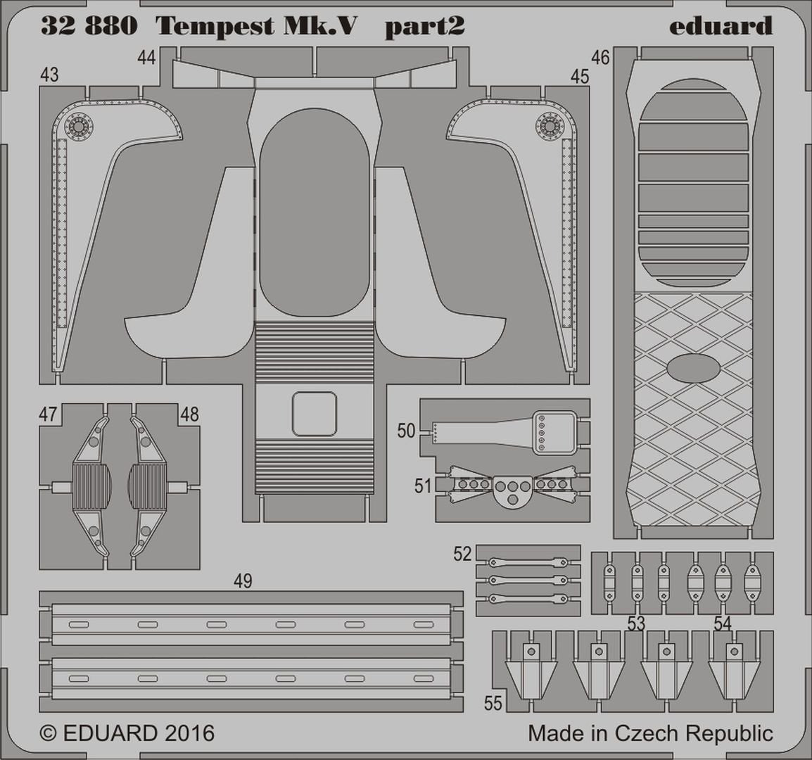 Eduard 32880 Tempest Mk. V 1/32 SPECIAL HOBBY – zdjęcie 2