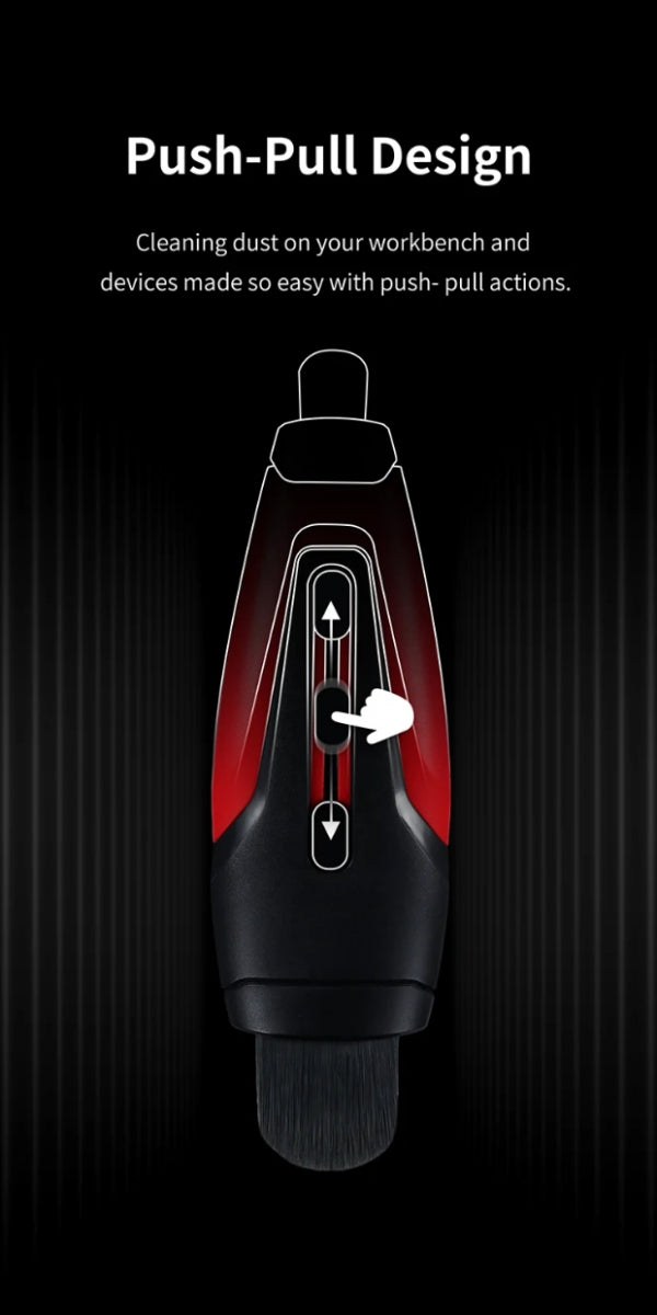 DSPIAE PT-RDB Retractable Dust Brush / Wysuwana szczoteczka do kurzu – immagine 4