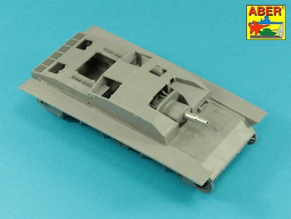 Aber 35L-280 Lufa 7,5 cm KwK 37 L/24 do niemieckiego działa Stug.III o-Series 1/35 – immagine 4
