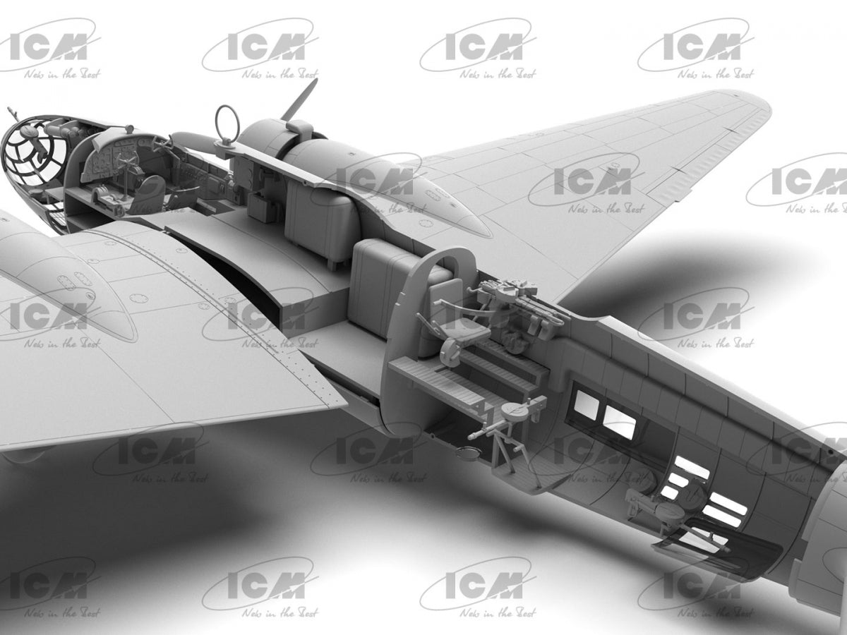 ICM 48195 Ki-21-Ib &amp;quot;Sally&amp;quot;, Japanese Heavy Bomber 1/48 – zdjęcie 7