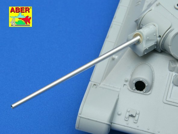 Aber 35L-073 Russian 57mm ZIS-4 tank barrel for T-34/76 model 1941 1/35 – immagine 3