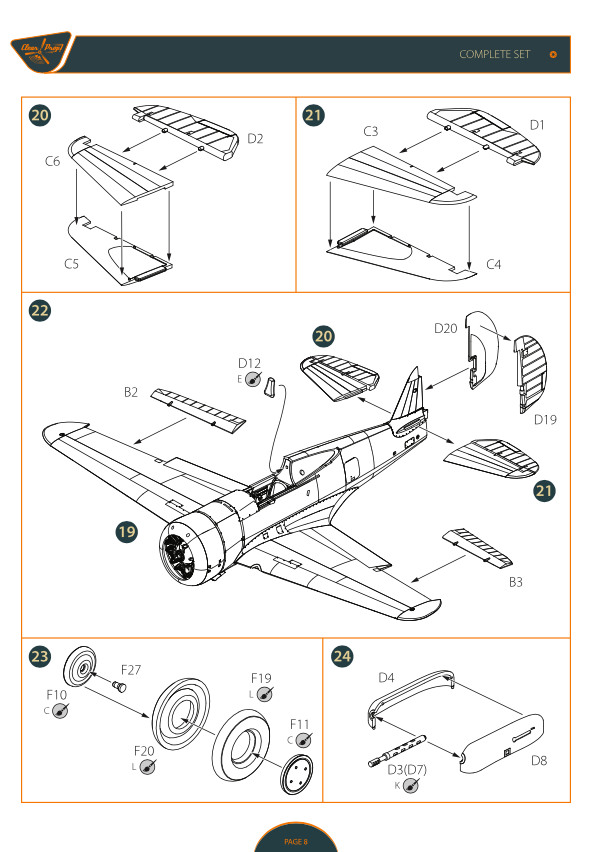 Hélice transparente ! Kit avancé CP4804 H-75N Hawk 1/48 – image 34