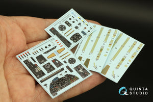 Quinta Studio QD32160 Do 335A-10 3D-Printed &amp;amp; coloured Interior on decal paper (HK models) 1/32 – zdjęcie 7