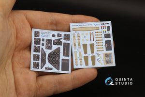 Quinta Studio QD32138 Ar 196A/B 3D-Printed &amp;amp; coloured Interior on decal paper (Revell) 1/32 – immagine 6