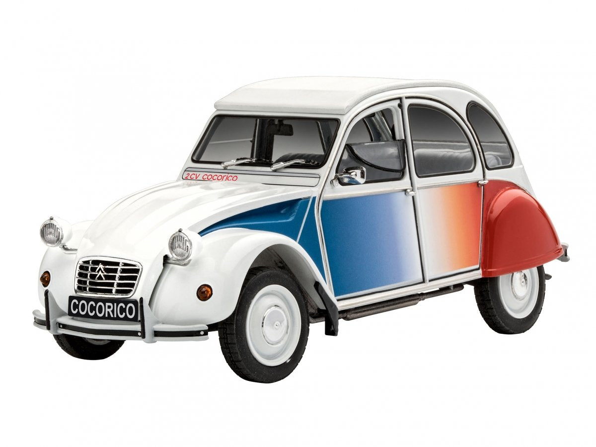 Revell 67653 Citroën 2 CV Cocorico Model Set 1/24 – Bild 2