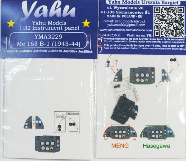 Yahu YMA3229 Me 163 B-1 Komet Meng (1/32) 
