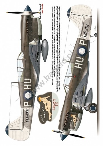 Kagero 7037 Curtiss P-40 F,K,L,M,N models EN/PL – zdjęcie 5