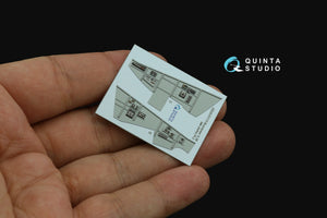 Quinta Studio QD72173 Blackburn Buccanneer S.2B Late 3D-Printed &amp;amp; coloured Interior on decal paper (Airfix) 1/72 – immagine 7