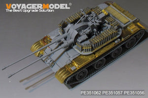 Kit d&amp;#39;amélioration intérieure de tourelle SPAAG soviétique ZSU-57-2 (Voyager Model PE351062) pour Takom 1/35 – image 3