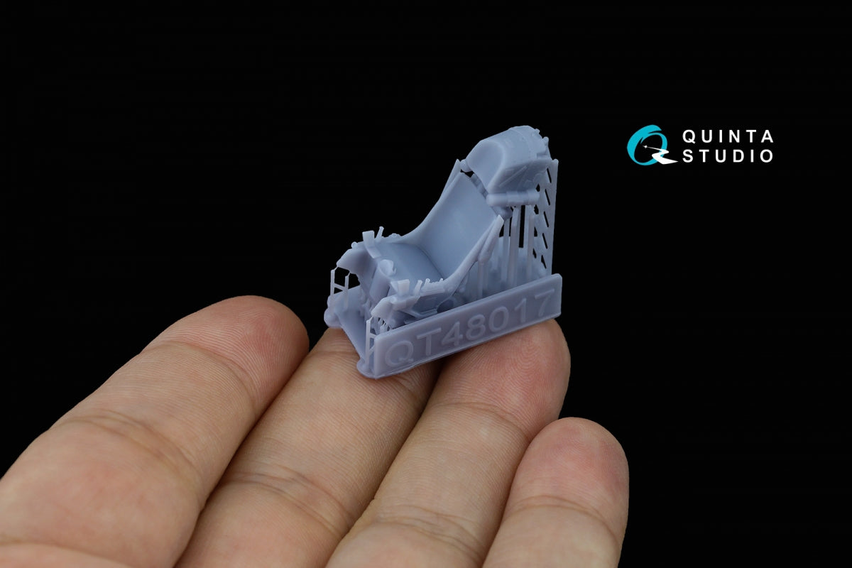 Quinta Studio QR+48062 K-36DM Series2 (late) ejection seat (for MiG-29, MiG-31, Su-27, Su-33, Su-34 aircraft since 2008) (All kits) 1/48 – immagine 5