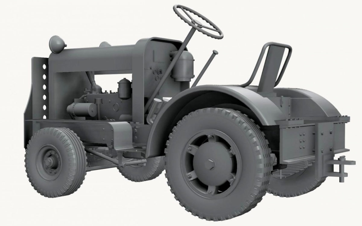 Thunder Model 32001 US Tug Clarktor-6 Mill-33 The heavy duty airfield tractor 1/32 – zdjęcie 8