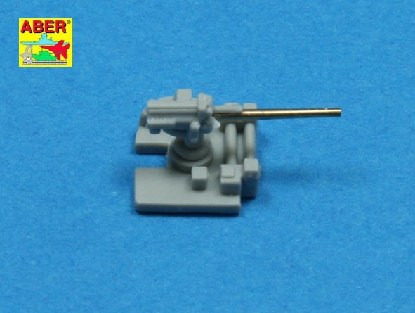 Aber 350L-07 Set of 12 pcs 127 mm universale barrels for U.S. Navy ships 1/350 – immagine 4