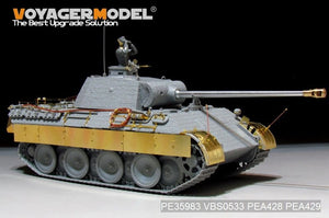 Voyager Model PE35983 WWII German Panther D Tank Late version Basic For TAKOM 2104 1/35 – immagine 4