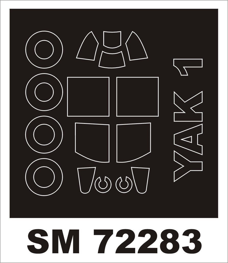 Montex SM72283 YAK-1 BRENGUN 1/72