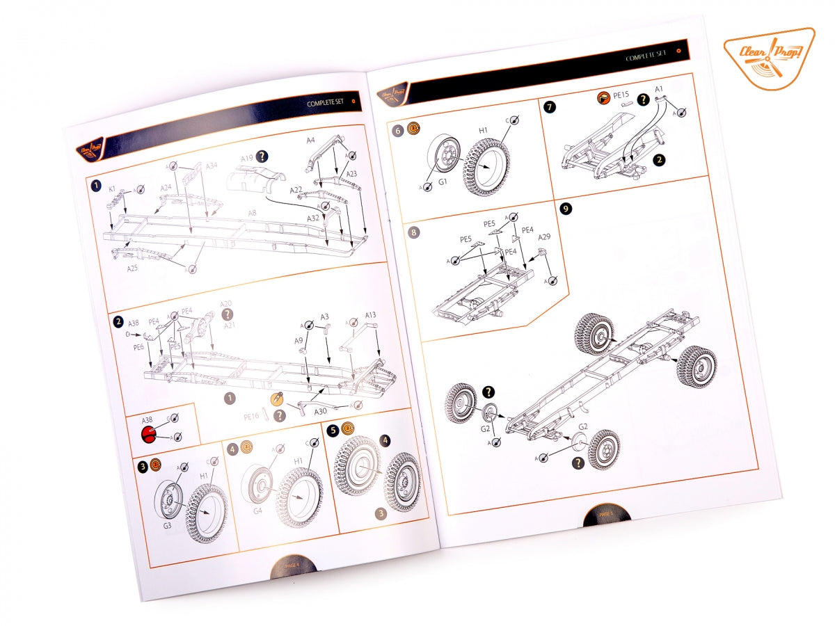 Clear Prop! CP72043 ZiS-5V ADVANCED KIT 1/72 – immagine 18