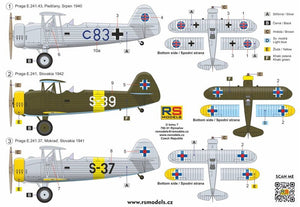 RS Models 94012 Praga E-241 1/72 – zdjęcie 2