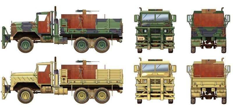 Italeri 6513 M923 Hillbilly Gun Truck 1/35 – immagine 2