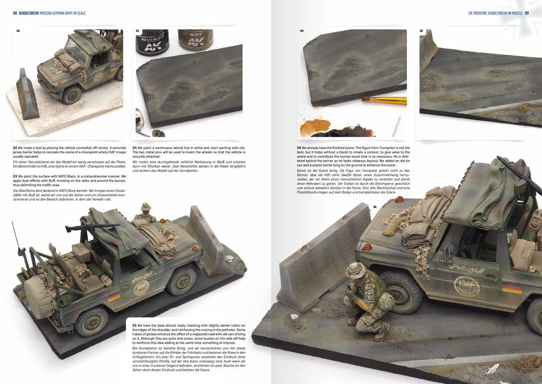 AK Interactive AK524 BUNDESWEHR – MODERN GERMAN ARMY IN SCALE EN/DE – Bild 4