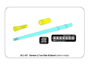 Aber 35L-107 German 3.7cm Flak 42 Barrel (1/35) – image 11
