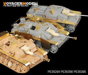 Voyager Model PE35395 WWII German StuG.III Ausf.F8 Late Production Basic For DRAGON 6644 1/35 – immagine 3