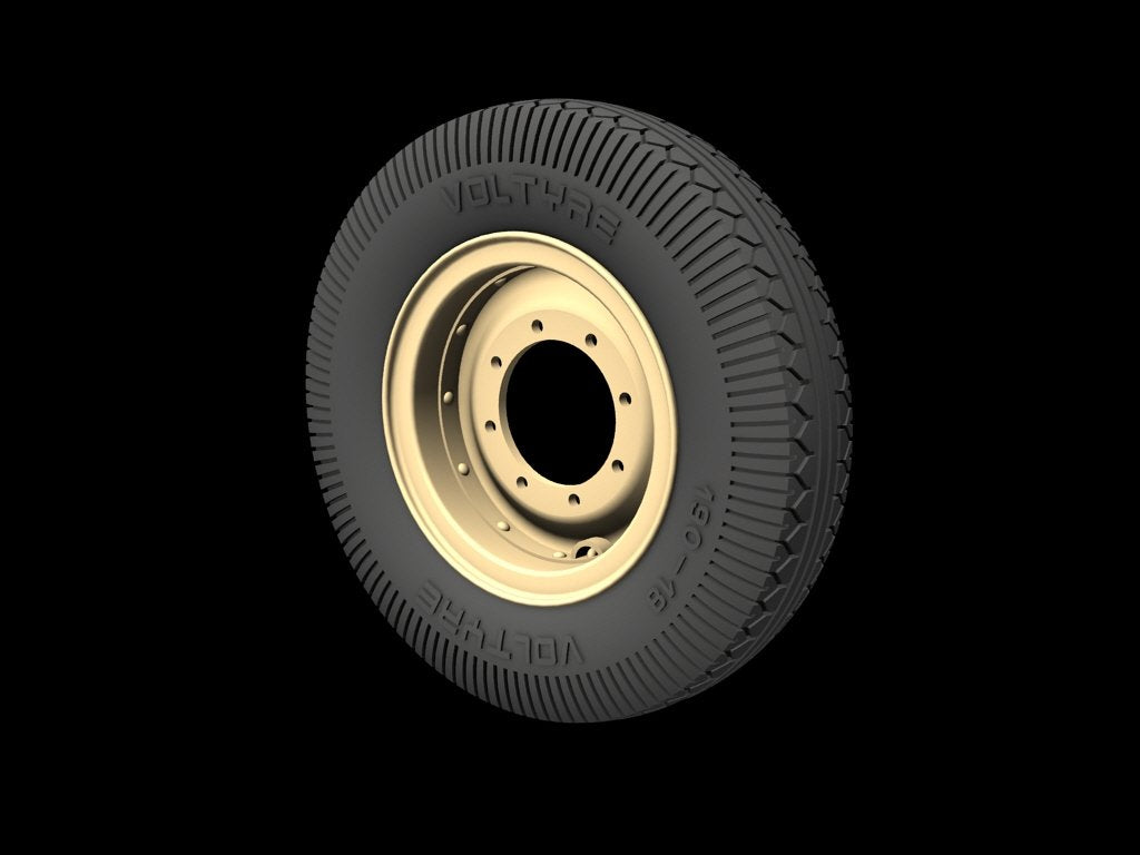 Panzer Art RE35-233 Spare wheels for Sd.Kfz 11&amp;amp;251 (commercial pattern) 1/35 – immagine 2