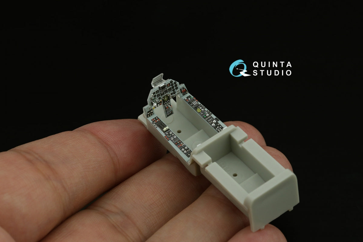 Quinta Studio QD72136 Mitsubishi F-1 3D-Printed &amp;amp; coloured Interior on decal paper (Hasegawa) 1/72 – Bild 7