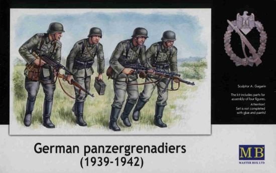 Master Box 3513 German panzergrenadiers (1939-1942) 1/35