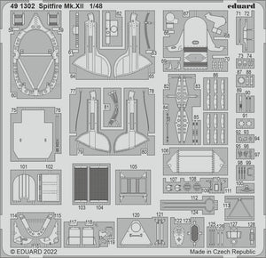 Eduard BIG49353 Spitfire Mk. XII AIRFIX 1/48 – zdjęcie 3