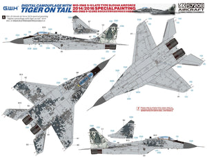 Great Wall Hobby S7208 MiG-29AS 9-12 Late Type Slovak Airforce 1/72 – immagine 4
