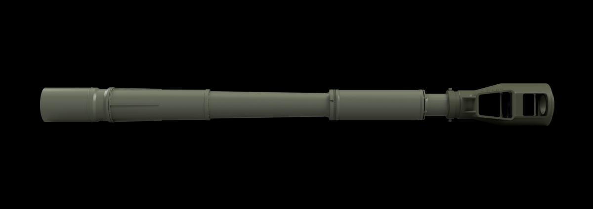 Panzer Art GB35-115 D-20 Gun barrel for SP Howitzer 2S3 “Akatsiya” 1/35