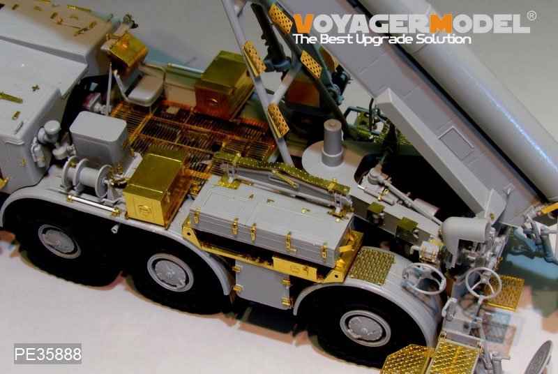 Voyager Model PE35888 Modern Russian 9P113 TEL w/9M21 rocket Basic for TRUMPETER 1/35 – zdjęcie 9