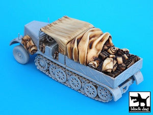 Black Dog T72018 Sd. Kfz. 9 Famo for Revell 1/72 – immagine 3
