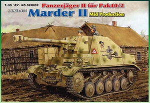 Dragon 6423 Panzerjager II fur Pak 40/2, Sd.Kfz.131 Marder II Mid Production 1/35