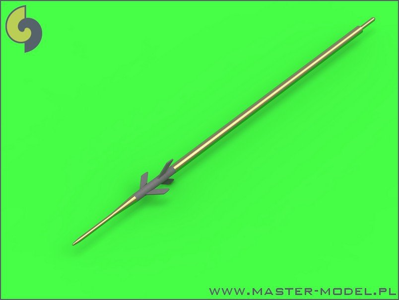 Master AM-48-119 Su-7 (Fitter-A) - Pilot Tubes and 30mm gun barrels 1/48 – immagine 4