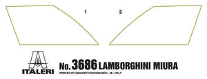Italeri 3686 LAMBORGHINI MIURA 1/24 – Bild 3