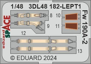 Eduard 3DL48182 Fw 190A-2 SPACE EDUARD 1/48 – zdjęcie 2