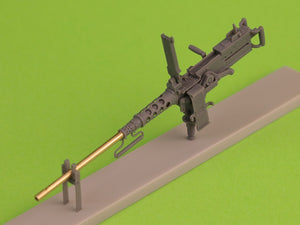 Master GM-35-069 Browning M2HB .50 cal (12,7mm) - karabin maszynowy z mocowaniem czołgowym - wczesny okres II w.św. (kołyska D69820 z małą skrzynką amunicyjną D68375) 1/35 – immagine 3