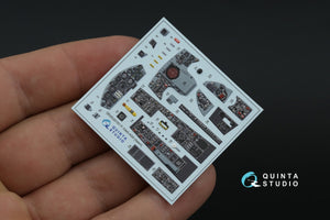 Quinta Studio QDS-32181 F-104S-ASA 3D-Printed coloured Interior on decal paper (Italeri) (small version) 1/32 – immagine 3