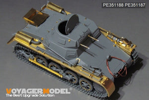 Ailes de char allemand Pz.Kpfw.I Ausf.A (pour TAKOM 2145) - Modèle Voyager PE351188 - Échelle 1/35 – image 3