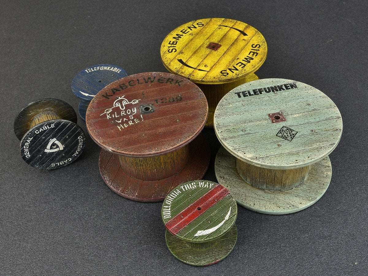 MiniArt 35583 CABLE SPOOLS 1/35 – zdjęcie 5