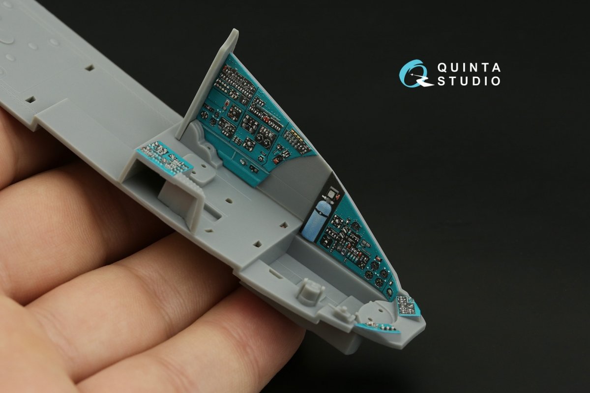 Quinta Studio QDS-48356 Mi-24D 3D-Printed &amp;amp; colored Interior on decal paper (Trumpeter) (Small version) 1/48 – image 10