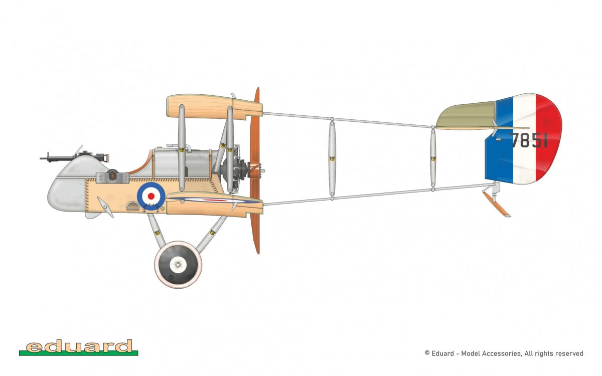 Eduard 8094 DH-2 - The ProfiPACK Edition 1/48 – image 5