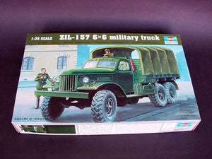 Trumpeter 01001 ZIL-157 6x6 military truck 1/35 – zdjęcie 2