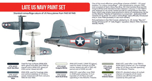Coffret de peinture Hataka HTK-AS05.2 Late US Navy, 6 x 17 ml – image 3