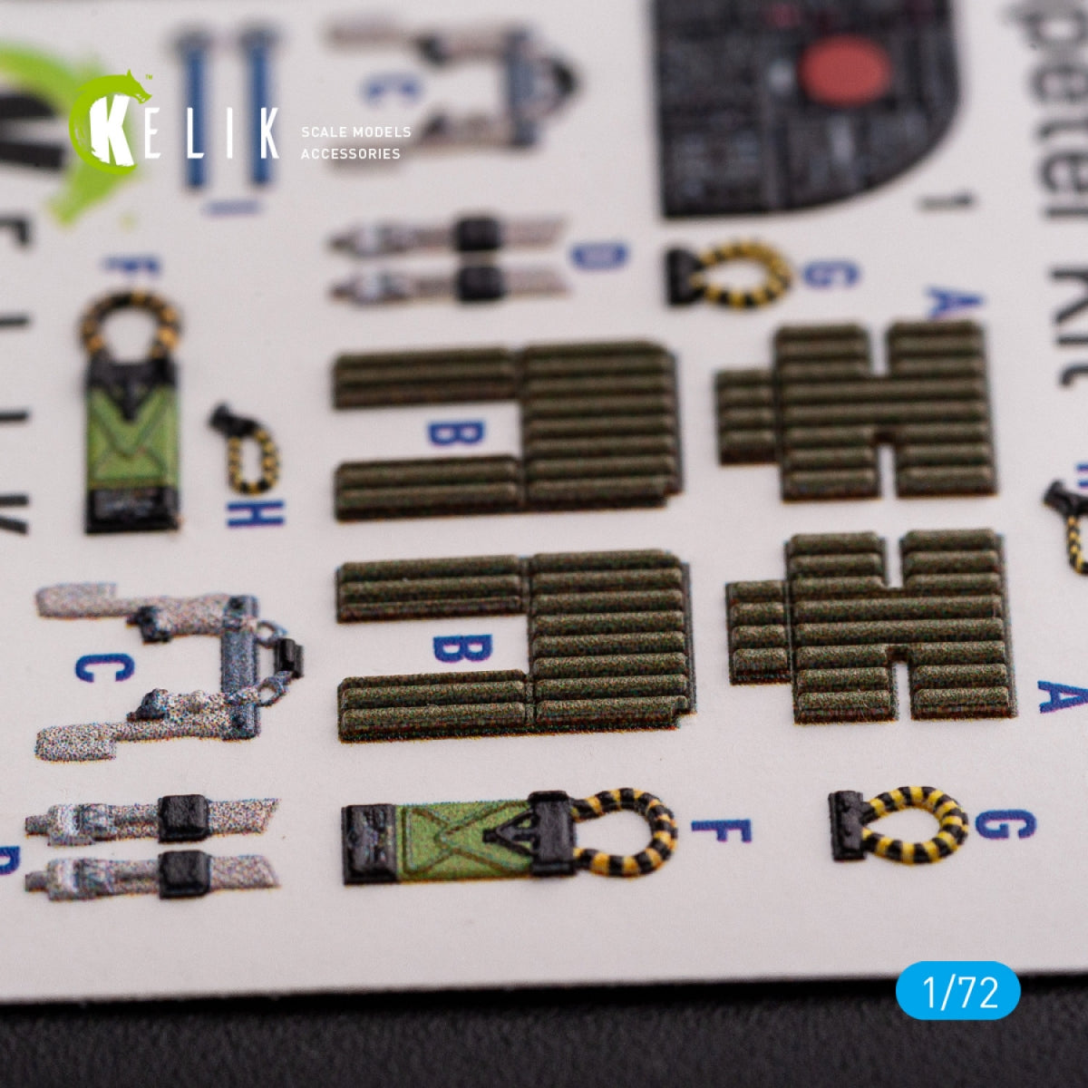 KELIK K72086 A-6A Intruder interior 3D decals for Trumpeter kit 1/72 – immagine 4